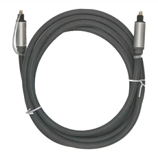 UGREEN 綠聯 S/PDIF 數位光纖線, 2m, 灰黑色, 1條