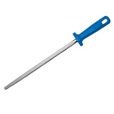 AMBROGIO SANELLI 山里尼 SUPRA磨刀棒 30CM 氧化鉻373g 藍色 義大利製造, 1支