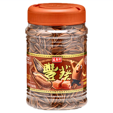 盛香珍 豐葵香瓜子桶 焦糖風味, 730g, 1罐