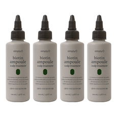simply O Boitin 頭皮護理安瓶，100ml, 4瓶