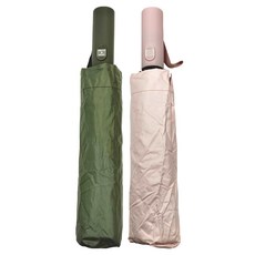 質感大傘面抗風傘 十骨防翻 UPF50 + 防曬晴雨傘 2支