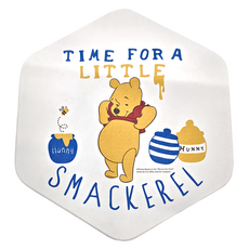 維尼珪藻土造型餐墊, 30 x 27 x 0.9cm, 六角形 白色, 1個