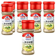 McCormick 味好美 黑胡椒鹽, 60g, 6瓶