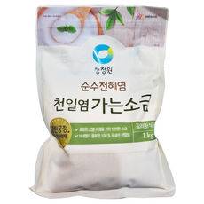 清淨園 純淨細鹽 日曬鹽, 料理用 1kg, 1包