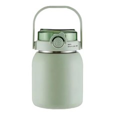 Luminarc 樂美雅 珍珠雙飲杯 附揹帶 800g, 綠色, 800ml, 1個