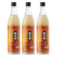 陳稼莊 糙米醋, 600ml, 3瓶