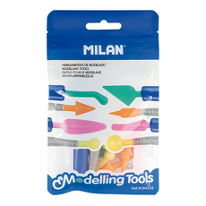 MILAN 捏捏麵團好好玩黏土工具組, Multicolor pack, 36g, 1組