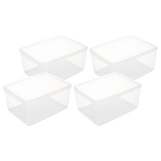 KEYWAY 名廚A1長型保鮮盒 423*310*204mm 21L, 4個, 單件