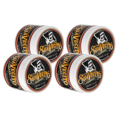 Suavecito Firme Clay 強力無光髮泥, 113g, 4罐