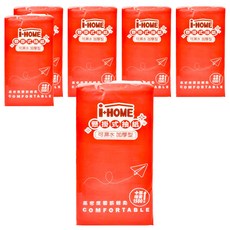 i HOME 掛式抽紙巾 4層, 1入, 6包