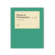 Stationery White Paper 色彩黏貼式相簿, 綠色, 25頁
