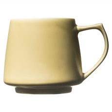 cores KIKI美濃燒馬克杯 320ml 日本產, 黃色, 1個