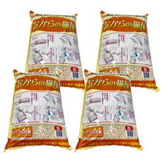 FineCat 好喵 正直重磅瞬吸真豆腐貓砂 日本製造 無香無染色 6L, 4袋