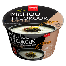 Mr.HOO 韓式年糕湯 蔥香牛肉味, 163g, 1入