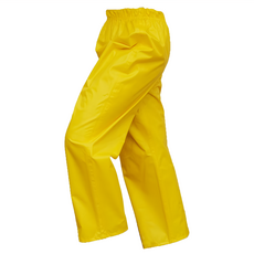 艾米購物 兒童雨褲 XL 黃色, 兒童雨天必備, 鮮豔安全, 舒適好動, 1件