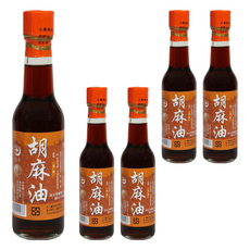 北斗馨油 純胡麻油，精製芝麻油及大豆油調合，清香芝麻香氣, 220ml, 5瓶