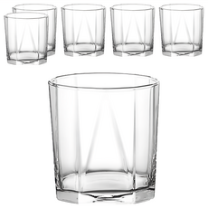 Ocean Glass 金字塔威士忌杯 330ml 透明, 直徑83 x 83mm, 1組