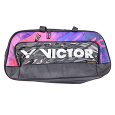 VICTOR 勝利體育 拍包袋背包 矩形包 BR9613CJ, 黑/自由紫, 1個
