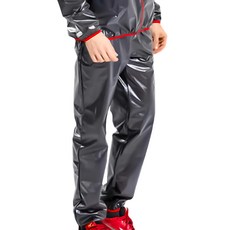 捷華 分離式雨衣下褲, 男女通用, 最新款, 防潑水, 輕便, 防中小雨, 透氣, 黑色, L