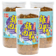 譽方媽媽 雞肉鬆 香酥原味, 200g, 3罐