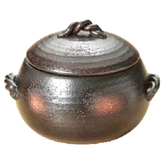 黑吹3合炊飯鍋 1.5L, 18cm, 黑, 1個