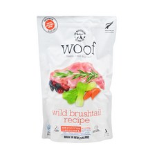 NZ Natural PET FOOD WOOF 狗狗冷凍乾燥生食餐 全齡犬, 野生狐袋鼬, 1kg, 1袋