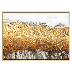 Boluo 菠蘿選畫所 抽象畫 金風驟起 APAP4673D, 台灣製造, 59.4 x 42cm, 木色