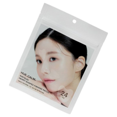 HUE CALM 心形緊緻彈力貼, 24片/包, 韓國最新流行, 無縫貼合肌膚, 1包