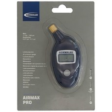 SCHWALBE Airmax Pro 數位式胎壓計 最大 11 bar / 160 psi 精度 0.01 bar / 0.1 psi, 1個