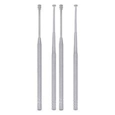 Sunland HAJIME 螺旋圓型挖耳棒套組 碳素鋼, 2組, 2支