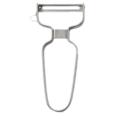 triangle 三角牌 不鏽鋼水平削皮刀 90毫米, 銀色, 1支