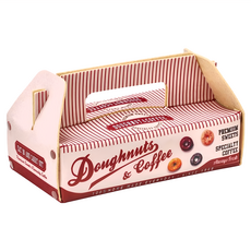 SETOCRAFT Doughnuts & Coffee衛生紙套/盒, 甜甜圈盒