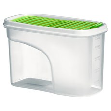 PREMIER HOUSEWARES 刻度保鮮盒 綠色 1.2L, 1個