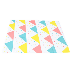 寵物冰墊 繽紛三角 - 寵物涼墊/寵物床墊, L(65 x 50cm), 1個