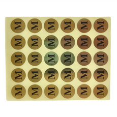 華麗牌 尺寸標籤, WL-3412, 20包, 1盒