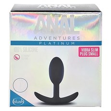 blush NOVELTIES 黑豆來襲 後庭滾珠肛塞, 黑色, 1個