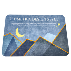 BonBon naturel 軟式珪藻土踏墊, 微笑月亮, 2個