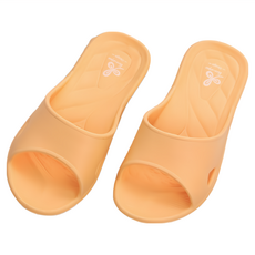 太松企業 舒適便利室內童拖鞋, 黃橘, 22