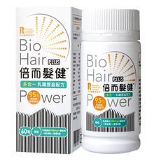 Renorigin Innovation Institute 肌活麗學創研所 倍而髮健PLUS 多合一 乳鐵豐盈配方, 1罐, 60顆