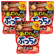 UHA 味覺糖 超碳酸可樂汽水糖, 30g, 3包