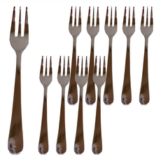 台灣第一筷 水果叉 10支 台灣產, 1組, 不鏽鋼