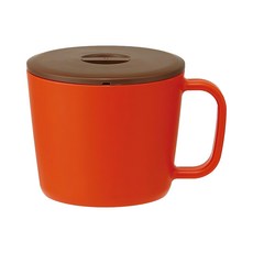 Skater 抗菌泡麵杯 480ml, 橘色, 1個