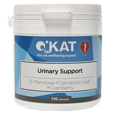 O'KAT 美喵人生 貓咪每日泌尿守護, 110顆, 尿道保健, 1罐