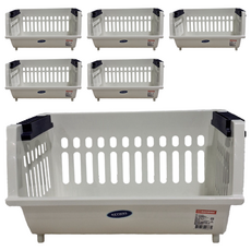 KEYWAY 聯府 高雅重疊架 L(445 x 326 x 242mm), P5-0091, 6個