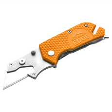 OUTDOOR EDGE UTILIPRO 梯形刀片多功能開箱刀EDC工具 六合一折疊工具刀, 橘色, 1支