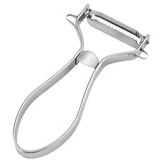 SHIMOMURA 下村 Pro grade 日本製造凱凱薄片削皮刀, 銀色, 1個