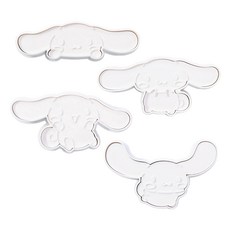 CHEFMADE 學廚 餅乾壓模4件組, 大耳狗, 1組