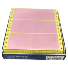 華麗牌 電腦列印標籤 WL-5014R 紅色, 450張, 1盒