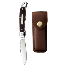 COLD STEEL 冷鋼折刀 RANCH HAND SK-5高碳鋼 人造鋸骨握柄 附皮質刀袋, 1支, CSFL3RB