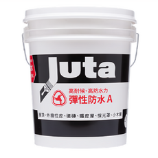 JUTA PAINT 久大塗料 彈性防水A面漆 5加侖, 19kg, 1桶, 綠色